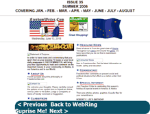 Tablet Screenshot of freedomwriter.com